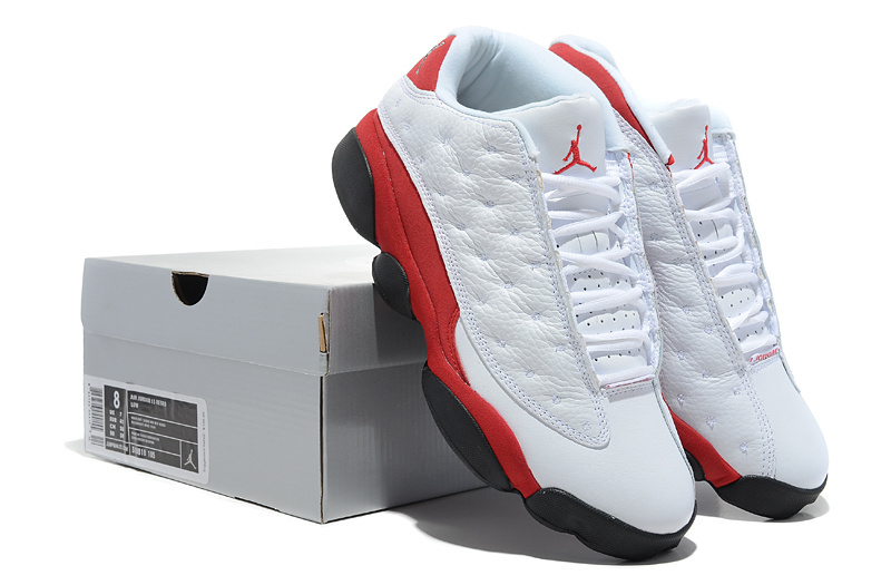 Air Jordan 13 Mens Shoes White/Red Online